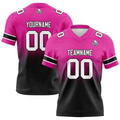 Custom Gradient Football Jerseys Personalized Name Number Logo for Adults Kids & Teams