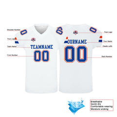 Custom Football Jersey Shirt Personalized Printed Team Name Number