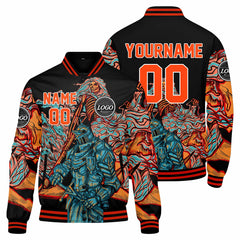 Custom Varsity Jacket Letterman jacket for Men, Women and Youth Orange