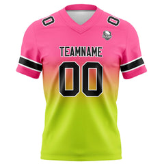 Custom Gradient Football Jerseys Personalized Name Number Logo for Adults Kids & Teams