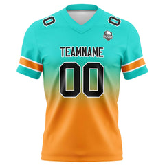 Custom Gradient Football Jerseys Personalized Name Number Logo for Adults Kids & Teams