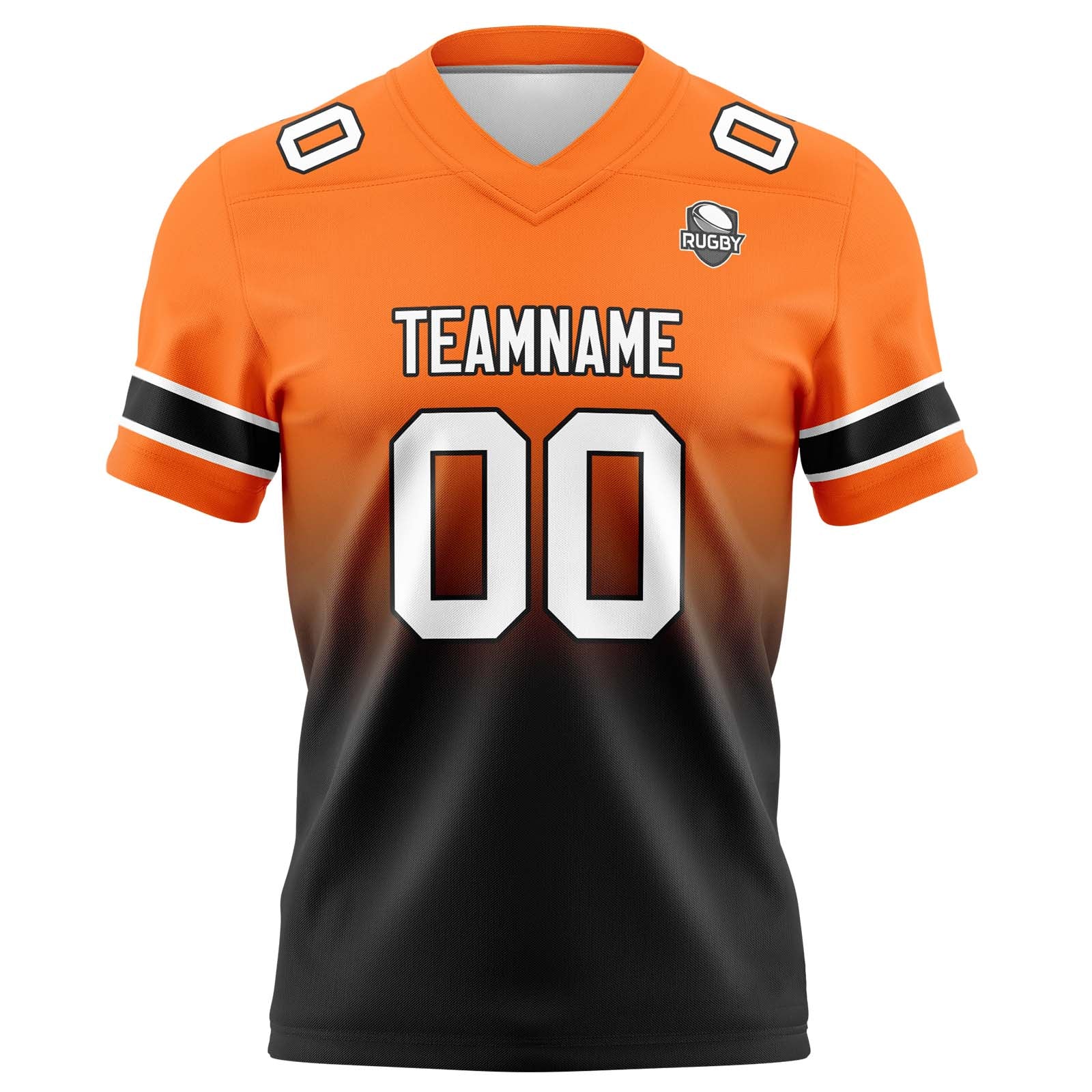 Custom Gradient Football Jerseys Personalized Name Number Logo for Adults Kids & Teams