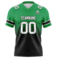 Custom Gradient Football Jerseys Personalized Name Number Logo for Adults Kids & Teams