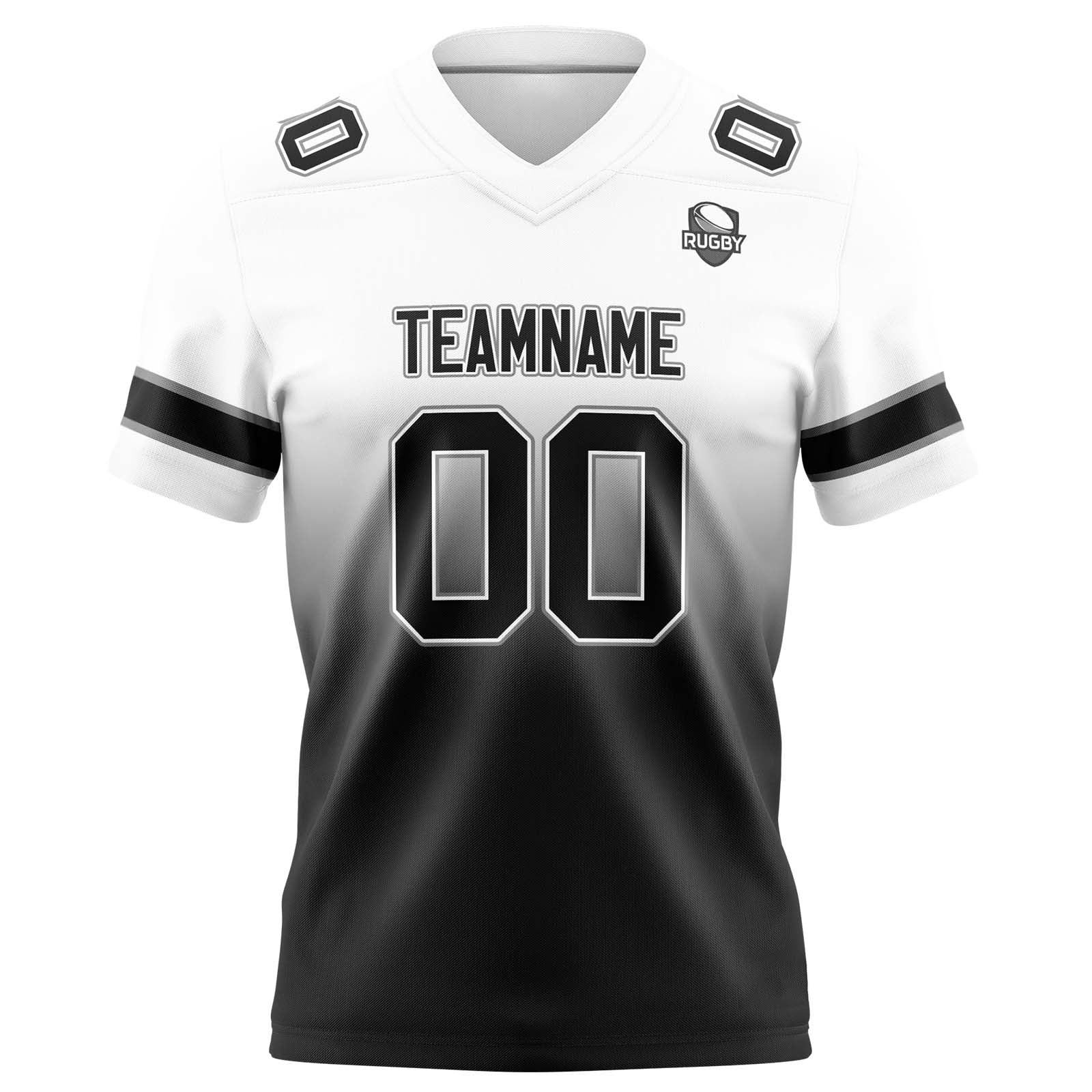 Custom Gradient Football Jerseys Personalized Name Number Logo for Adults Kids & Teams