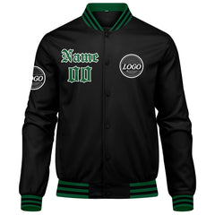 Custom Varsity Jacket Letterman jacket for Men, Women and Green