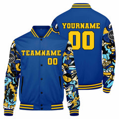 Custom Varsity Jacket Letterman jacket for Men, Women and Youth Royal