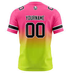 Custom Gradient Football Jerseys Personalized Name Number Logo for Adults Kids & Teams