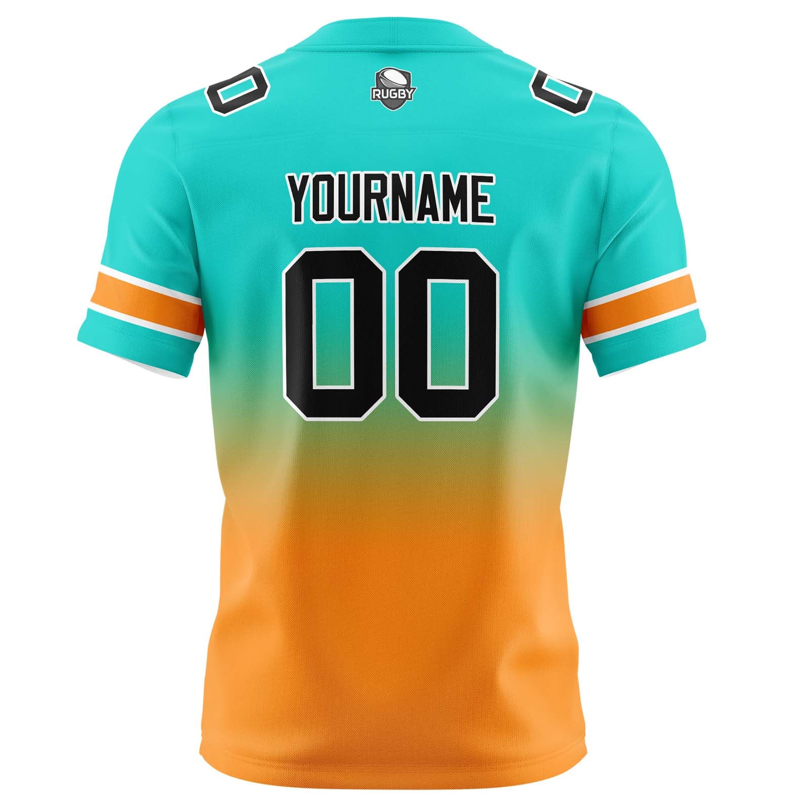 Custom Gradient Football Jerseys Personalized Name Number Logo for Adults Kids & Teams