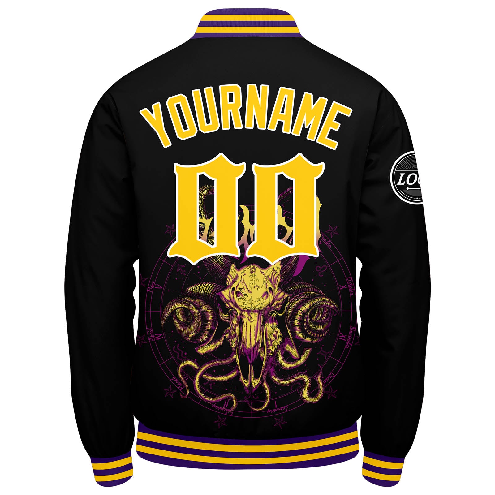 Custom Varsity Jacket Letterman jacket for Men, Women and Youth Yellow