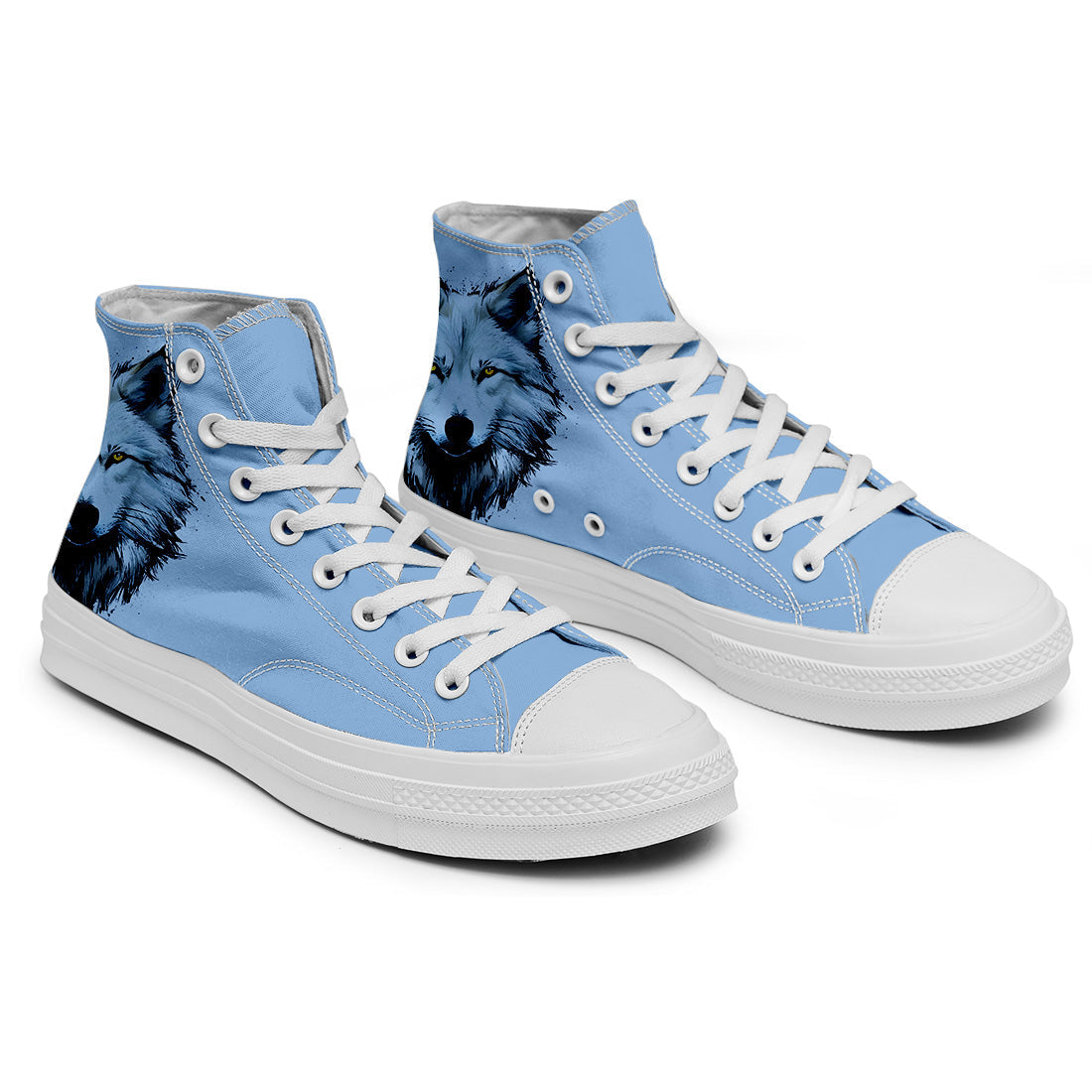 Highlight Your Fashion With Men's and Women's Mid-Top Canvas Shoes